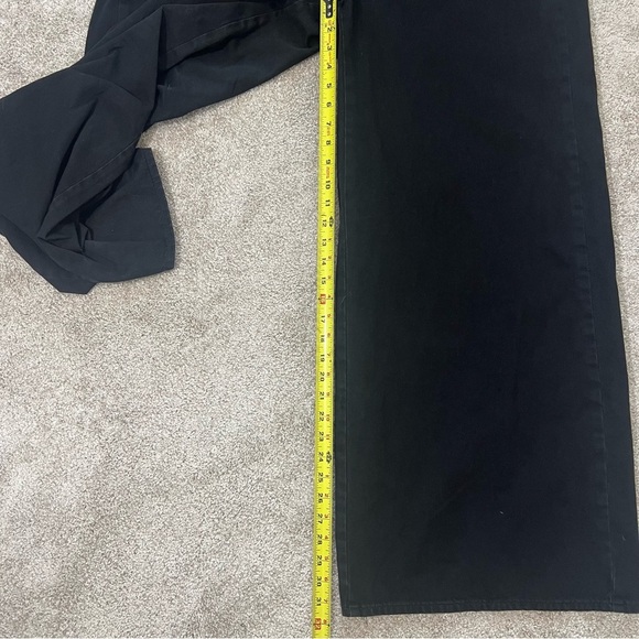 NWT Universal Thread Black Mid Rise Super Wide Leg Jeans Size 17 (XXL) Grunge - Picture 13 of 14